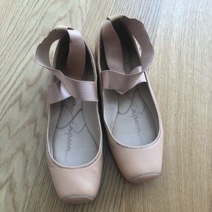 Jessica Simpson Mandalaye Ballet Flats Sz 6